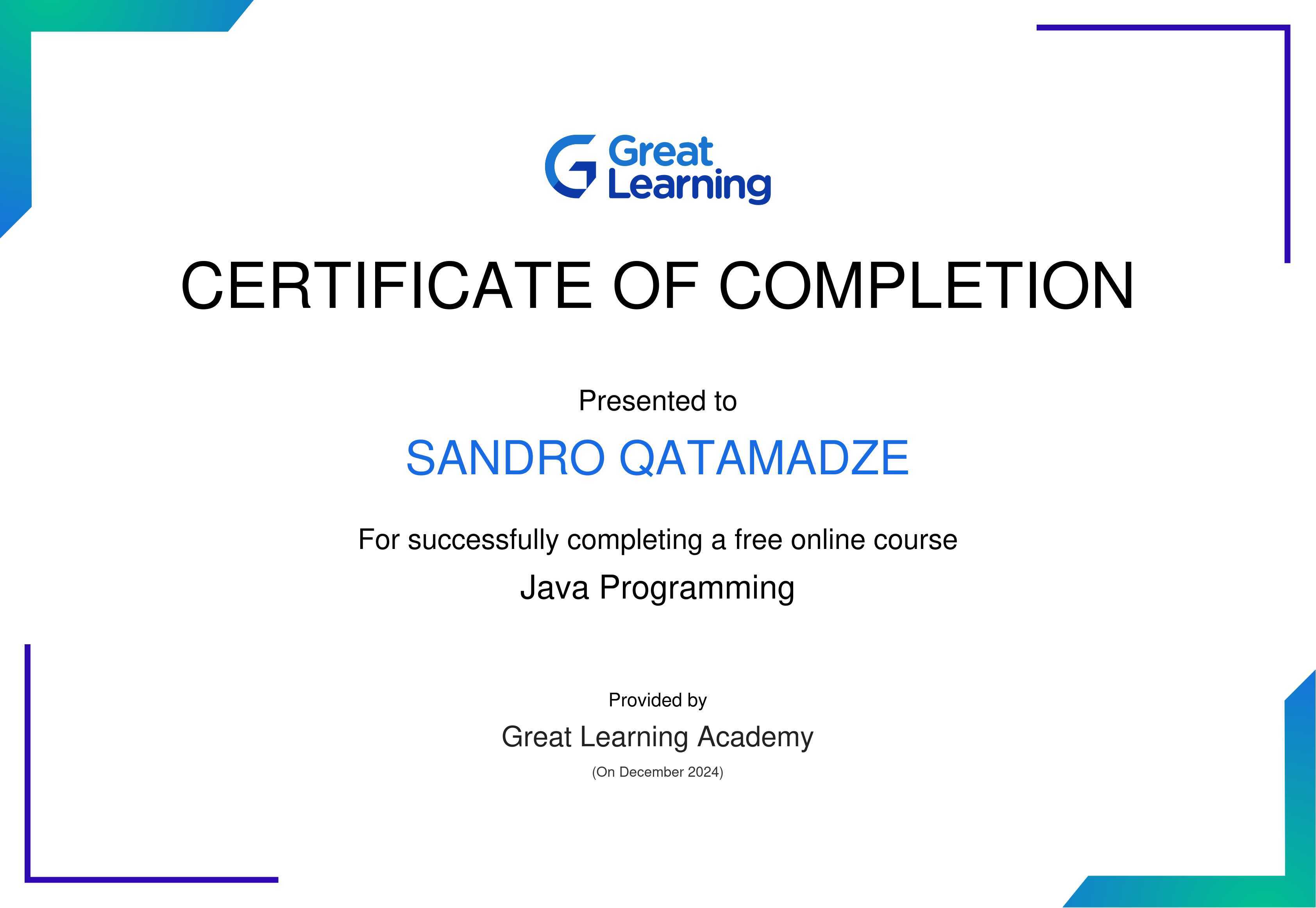 Java Course