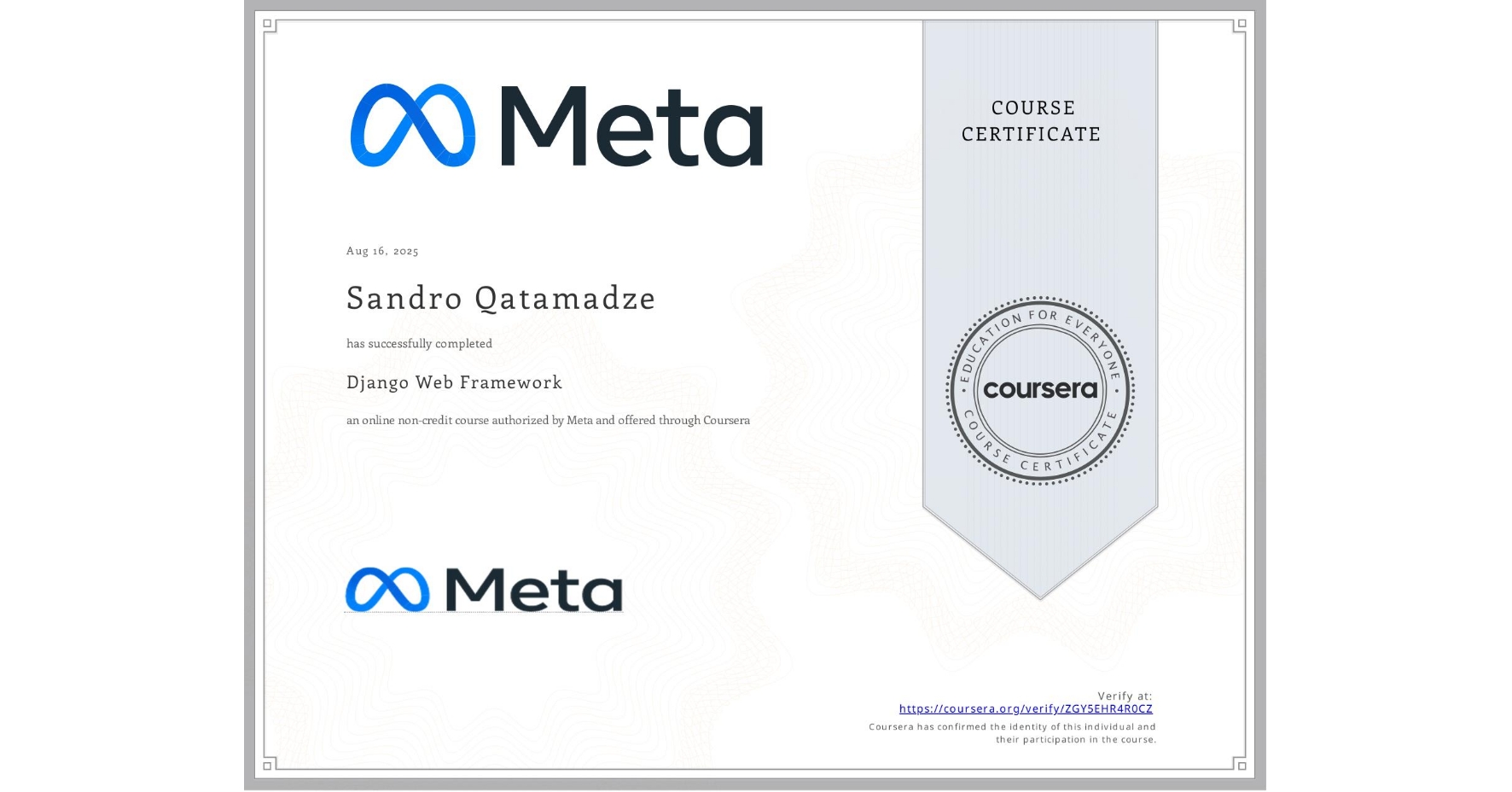 Django Course