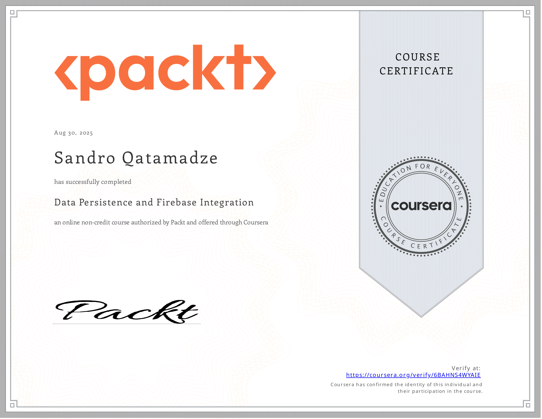 Flutter Course