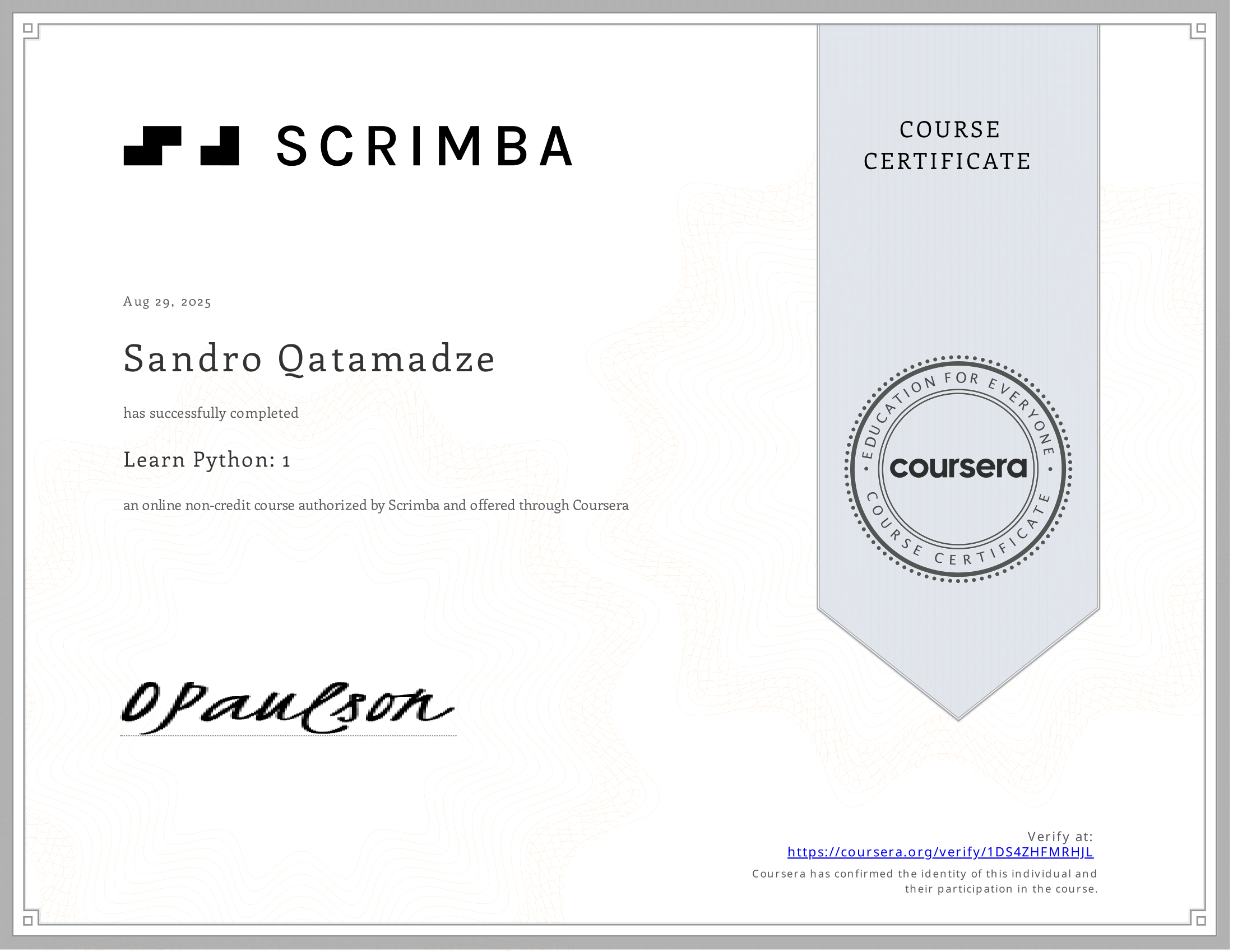 Python Course